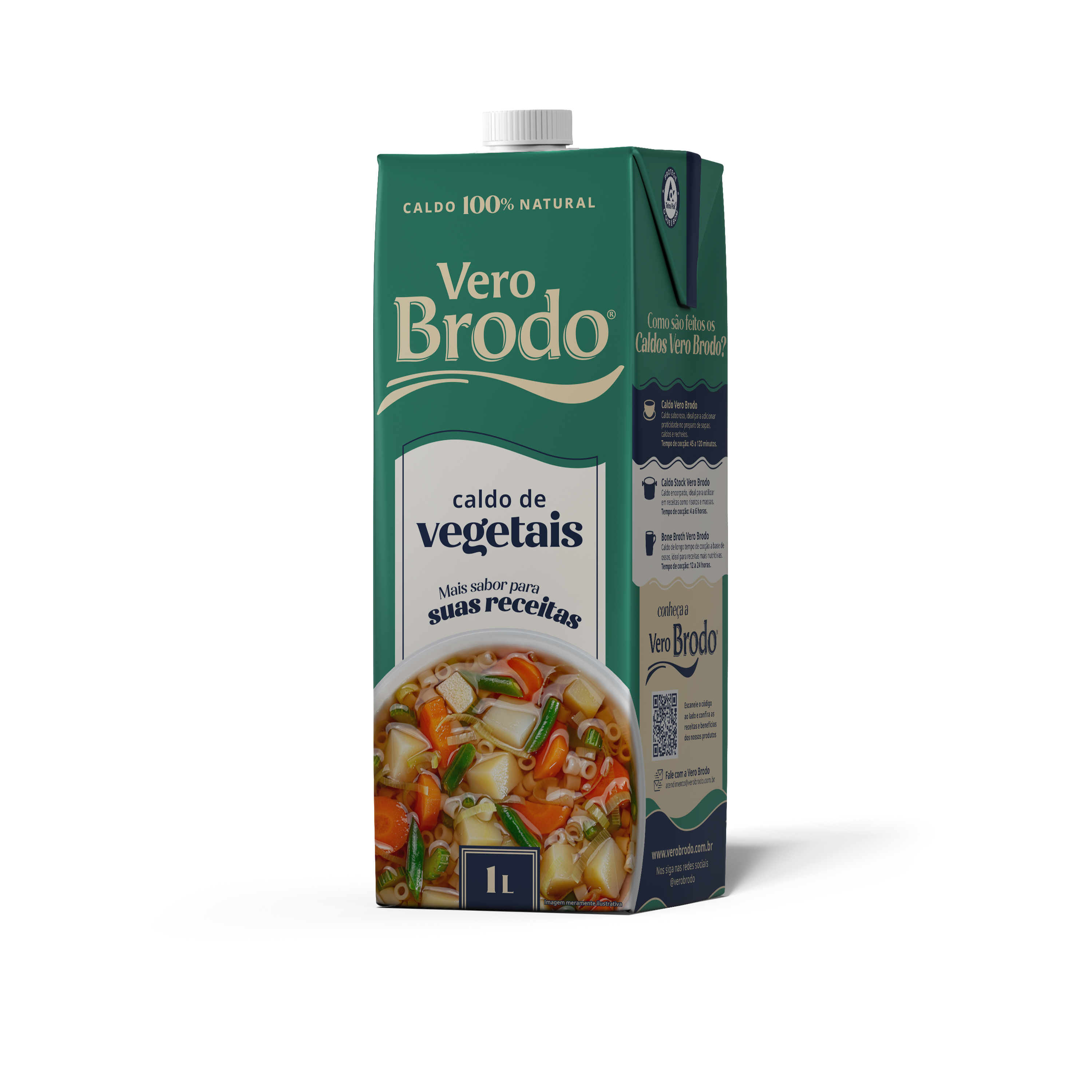 Caldo de Vegetais - Vero Brodo